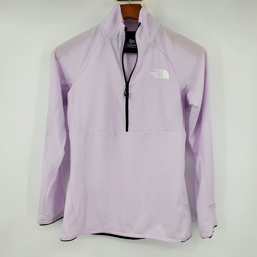 The North Face Summit Series FutureFleece 1/4 Zip Pullover Lavender Small Hike